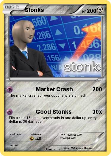 Pokemon Stonks