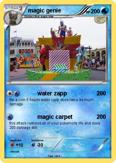 Pokemon magic genie