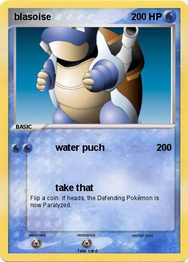 Pokemon blasoise
