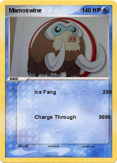 Pokemon Mamoswine