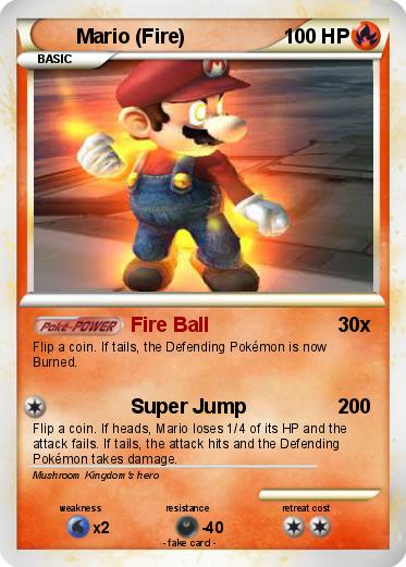 Pokemon Mario (Fire)