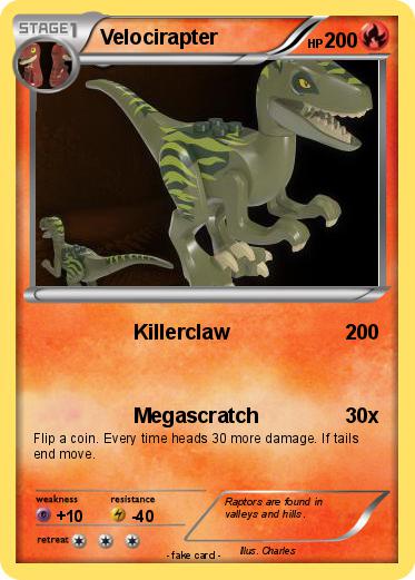 Pokemon Velocirapter