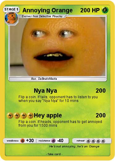 Pokemon Annoying Orange