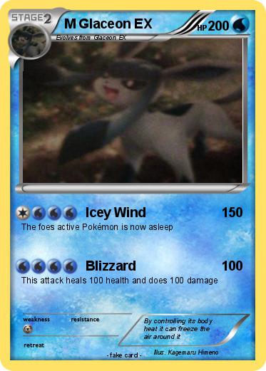 Pokemon M Glaceon EX
