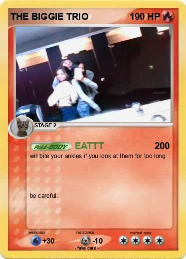 Pokemon THE BIGGIE TRIO