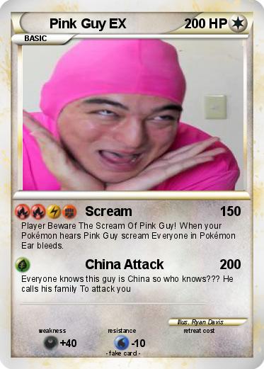 Pokemon Pink Guy EX