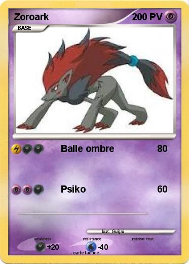 Pokemon Zoroark