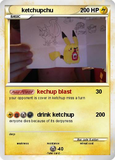 Pokemon ketchupchu