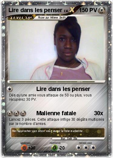 Pokemon Lire dans les penser