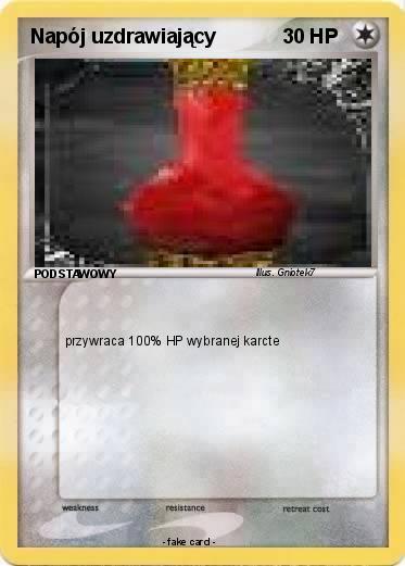 Pokemon Napój uzdrawiający