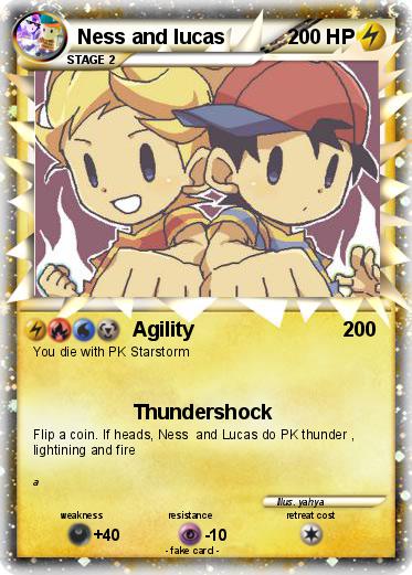 Pokemon Ness and lucas