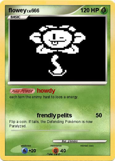 Pokemon flowey