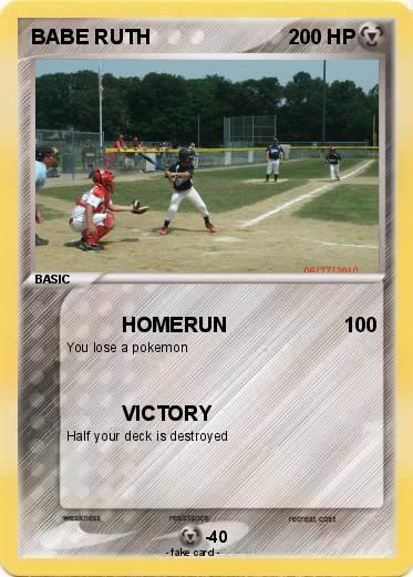 Pokemon BABE RUTH