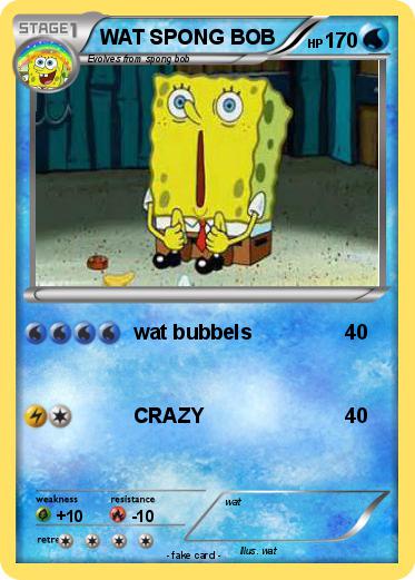 Pokemon WAT SPONG BOB
