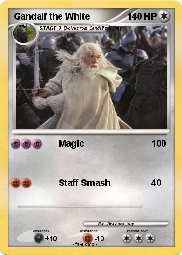 Pokemon Gandalf the White