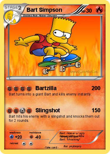Pokemon Bart Simpson