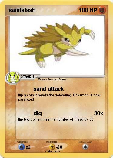 Pokemon sandslash