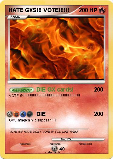 Pokemon HATE GXS!!! VOTE!!!!!!