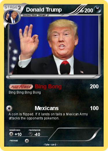 Pokemon Donald Trump