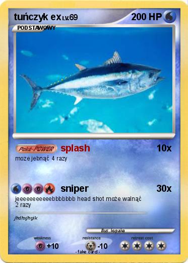 Pokemon tuńczyk ex