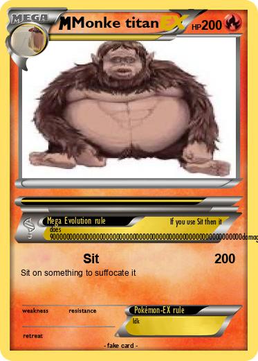 Pokemon Monke titan
