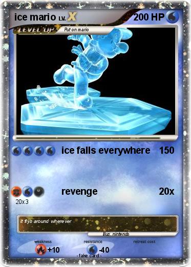 Pokemon ice mario
