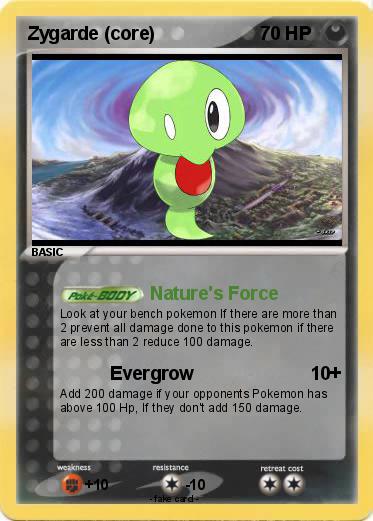 Pokemon Zygarde (core)