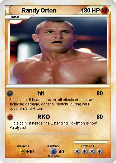 Pokemon Randy Orton