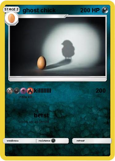 Pokemon ghost chick