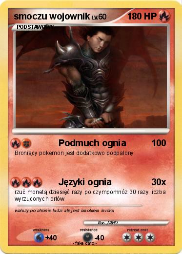 Pokemon smoczu wojownik