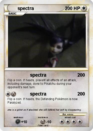 Pokemon spectra