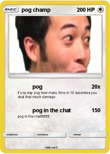 Pokemon pog champ