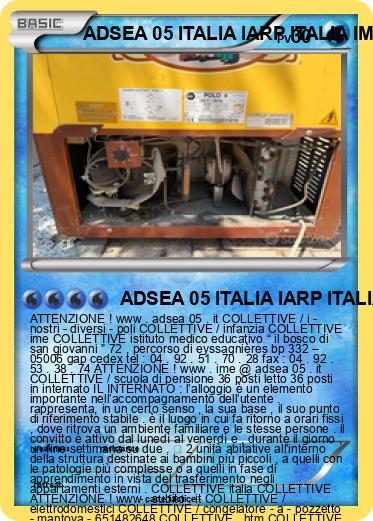 Pokemon ADSEA 05 ITALIA IARP ITALIA IME ITALIA