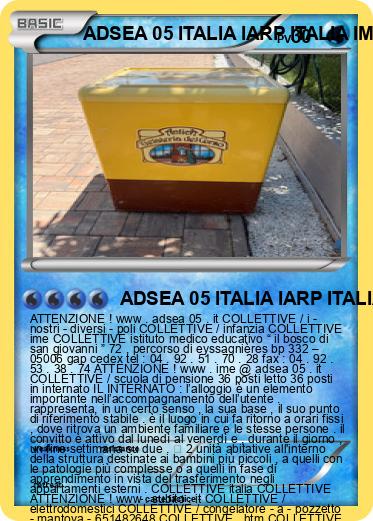 Pokemon ADSEA 05 ITALIA IARP ITALIA IME ITALIA