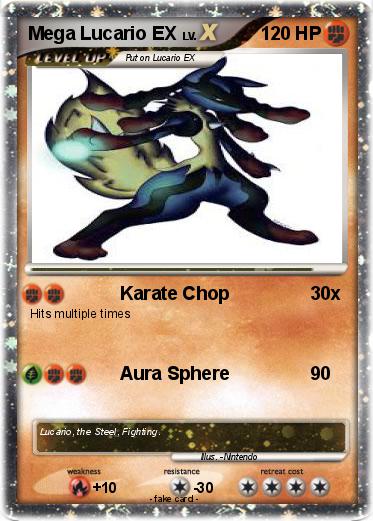Pokemon Mega Lucario EX