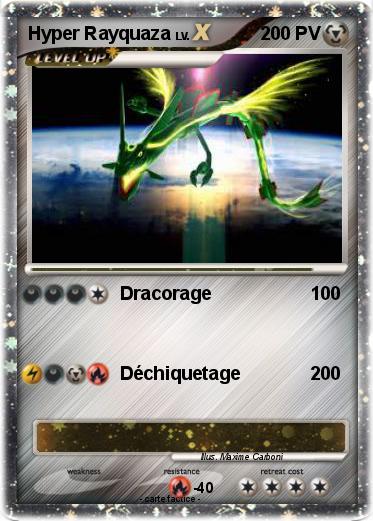 Pokemon Hyper Rayquaza
