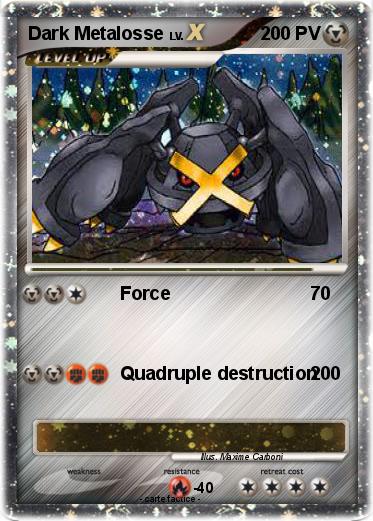 Pokemon Dark Metalosse
