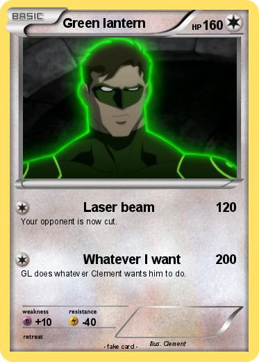 Pokemon Green lantern