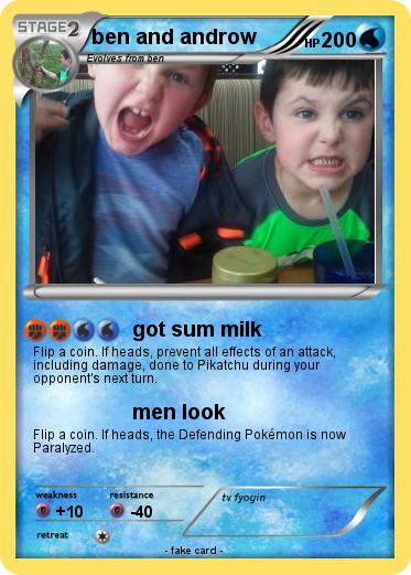 Pokemon ben and androw