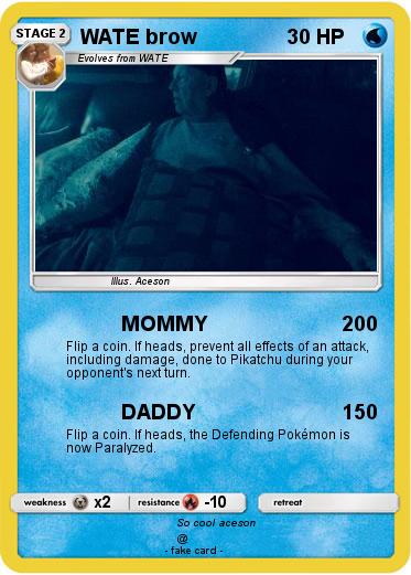 Pokemon WATE brow