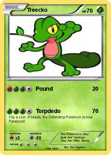 Pokemon Treecko