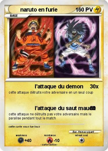 Pokemon naruto en furie