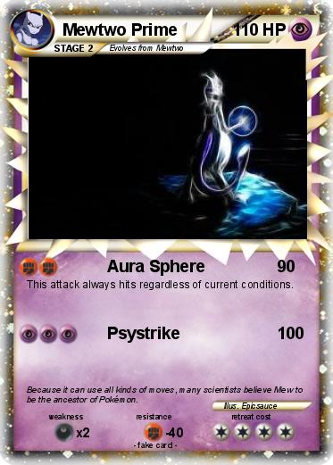 Pokemon Mewtwo Prime
