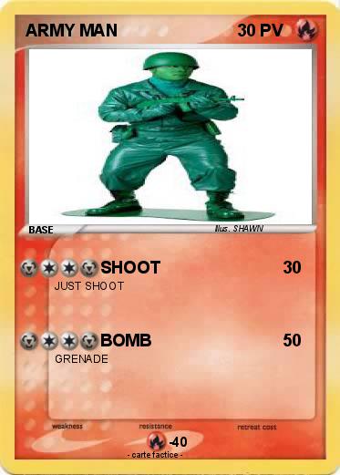 Pokemon ARMY MAN