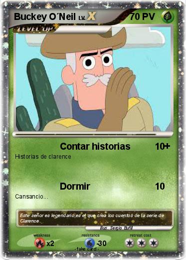 Pokemon Buckey O´Neil