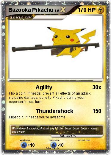 Pokemon Bazooka Pikachu