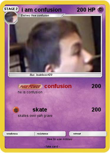 Pokemon i am confusion