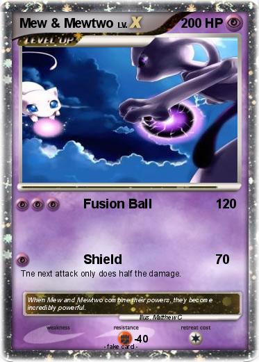 Pokemon Mew & Mewtwo
