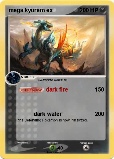Pokemon mega kyurem ex