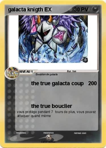 Pokemon galacta knigth EX